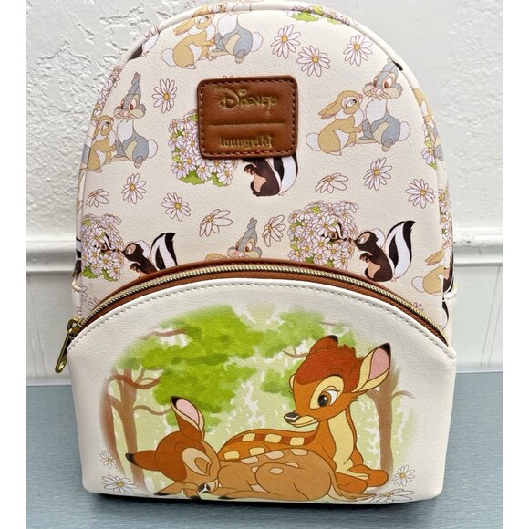 NWT Loungefly Disney Bambi Friends Mini Backpack main image 13